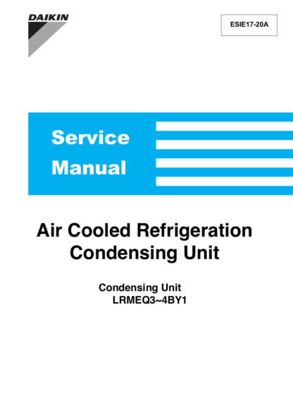 Daikin Air Cooled Refrigeration Condensing Unit