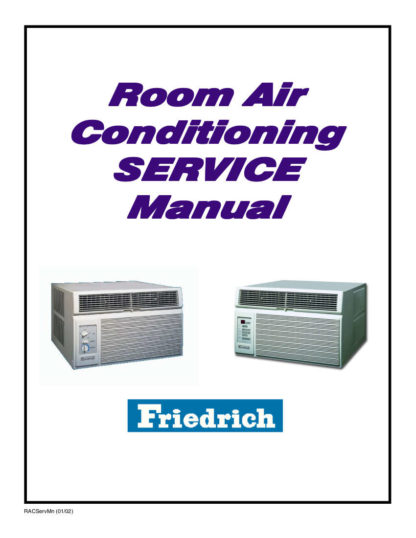 Friedrich Air Conditioner Service Manual 45