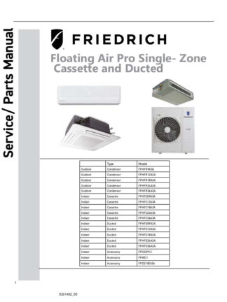 Friedrich Air Conditioner Service Manual 66