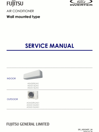 Fujitsu Air Conditioner Service Manual 119