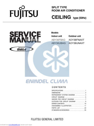 Fujitsu Air Conditioner Service Manual 28