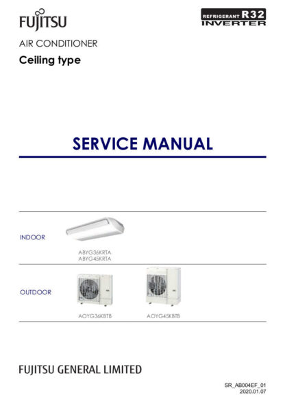 Fujitsu Air Conditioner Service Manual 39