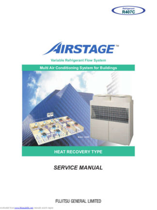 Fujitsu Air Conditioner Service Manual 44