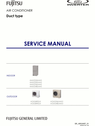 Fujitsu Air Conditioner Service Manual 50