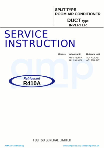 Fujitsu Air Conditioner Service Manual 71