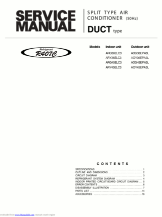 Fujitsu Air Conditioner Service Manual 79