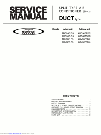 Fujitsu Air Conditioner Service Manual 84