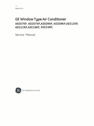 GE Air Conditioner Service Manual 04
