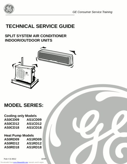 GE Air Conditioner Service Manual 08