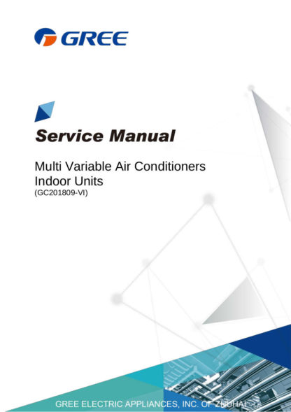 Gree Air Conditioner Service Manual 13