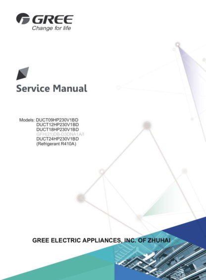 Gree Air Conditioner Service Manual 17