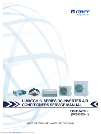 Gree Air Conditioner Service Manual 29
