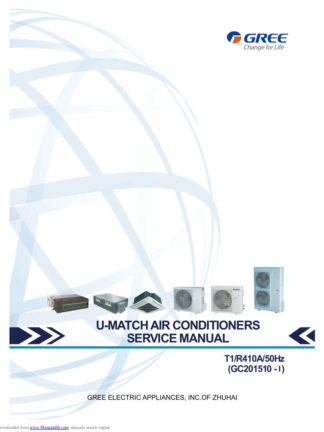 Gree Air Conditioner Service Manual 31
