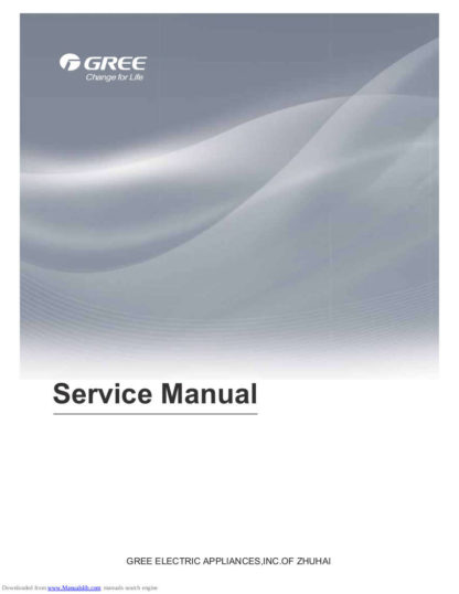 Gree Air Conditioner Service Manual 33