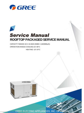 Gree Air Conditioner Service Manual 35