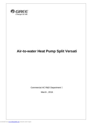 Gree Air Conditioner Service Manual 51