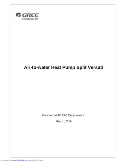 Gree Air Conditioner Service Manual 51