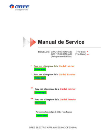 Gree Air Conditioner Service Manual 56