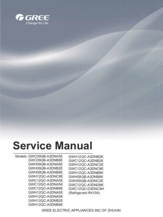 Gree Air Conditioner Service Manual 57