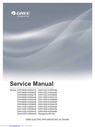 Gree Air Conditioner Service Manual 58