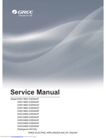 Gree Air Conditioner Service Manual 62