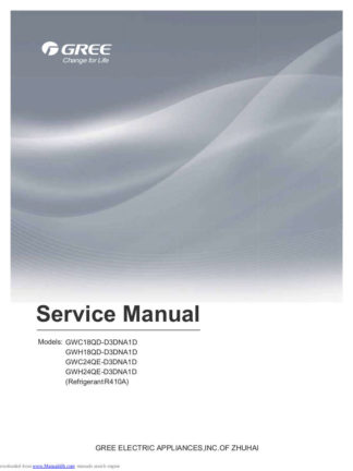 Gree Air Conditioner Service Manual 64
