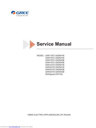Gree Air Conditioner Service Manual 65