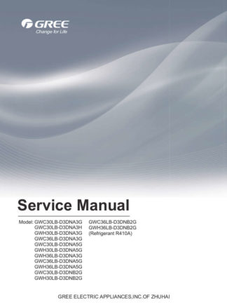 Gree Air Conditioner Service Manual 66