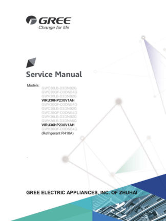 Gree Air Conditioner Service Manual 67