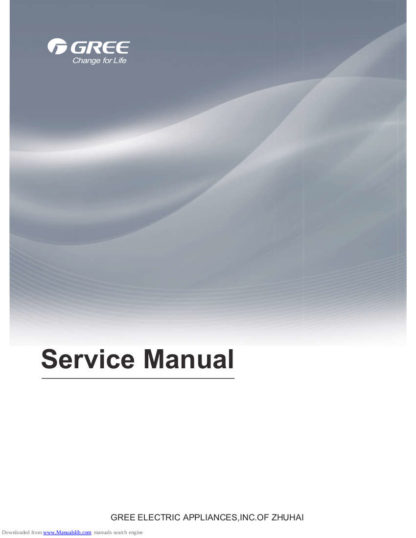 Gree Air Conditioner Service Manual 72