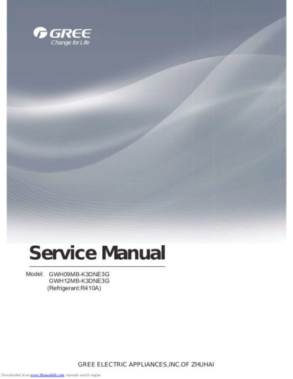 Gree Air Conditioner Service Manual 80