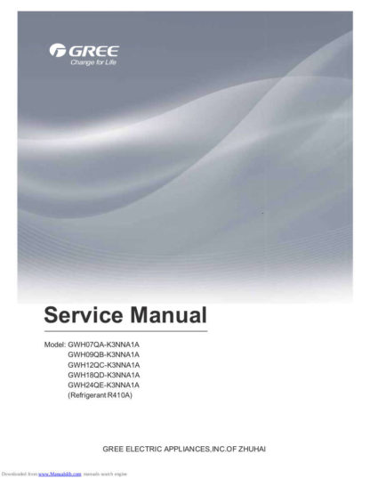 Gree Air Conditioner Service Manual 81