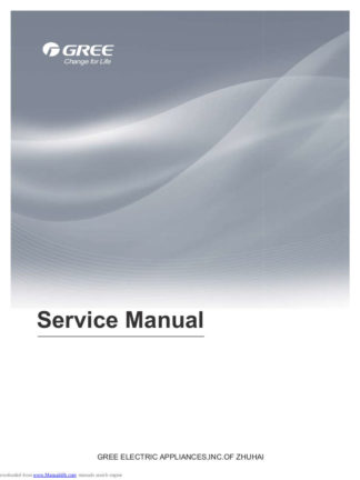 Gree Air Conditioner Service Manual 82