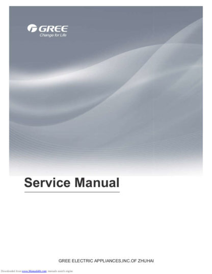 Gree Air Conditioner Service Manual 82