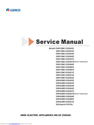 Gree Air Conditioner Service Manual 97