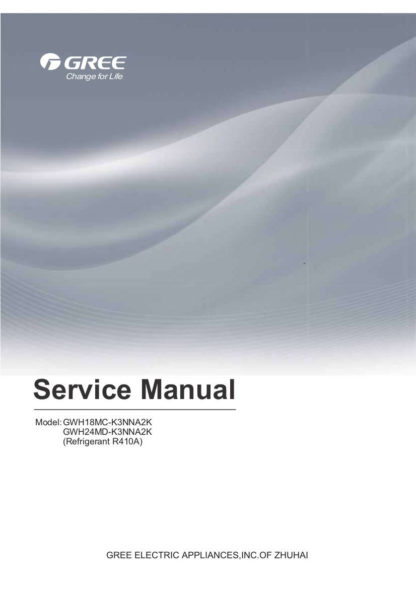 Gree Air Conditioner Service Manual 98