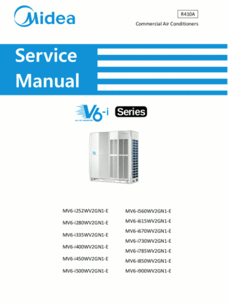 Midea Air Conditioner Service Manual 09