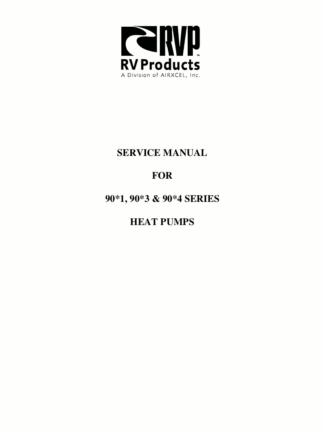 RVP Air Conditioner Service Manual 07