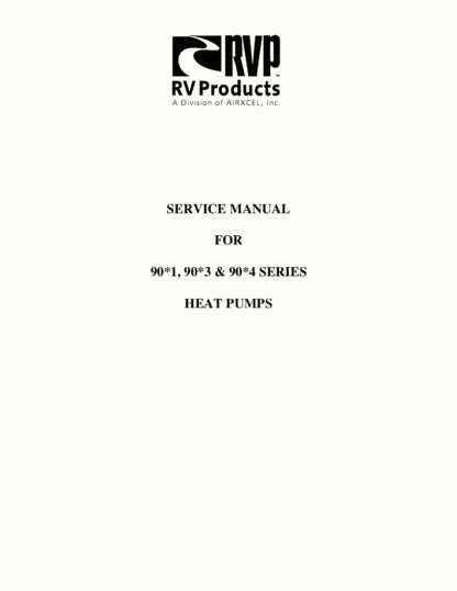 RVP Air Conditioner Service Manual 07