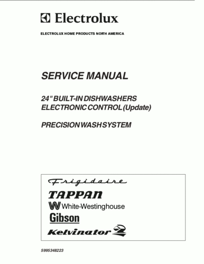 Amana Dishwasher Service Manual 02