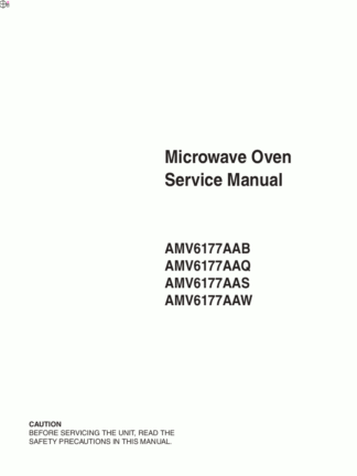 Amana Microwave Oven Service Manual 07