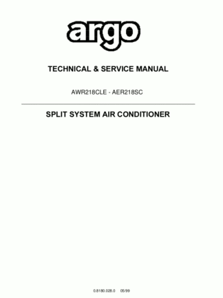 Argo Air Conditioner Service Manual 40