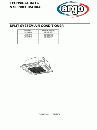 Argo Air Conditioner Service Manual 42