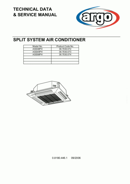 Argo Air Conditioner Service Manual 42