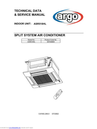 Argo Air Conditioner Service Manual 45