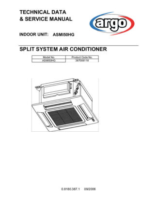 Argo Air Conditioner Service Manual 47