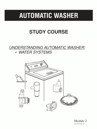 Automatic Washer Study Course