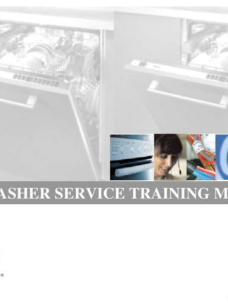 Bosch Dishwasher Service Manual 04