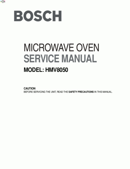 Bosch Microwave Oven Service Manual 02