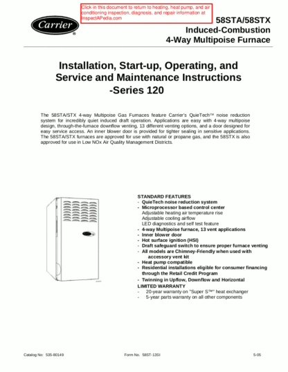Carrier Heater Service Manual 02